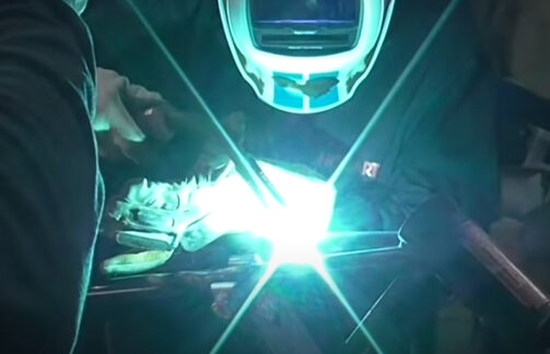 Naprawa ramy motocyklowej Iron-Mig 221P
